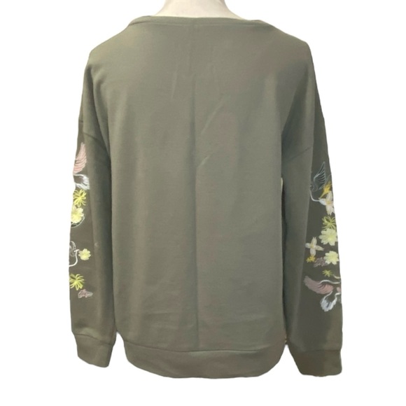 CG Sport Green Embroidered Graphic Crewneck Sweatshirt‎ Sz M - Picture 4 of 7